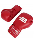 Перчатки боксерские BoyBo Basic 6oz, красный Красный-фото 4 additional image